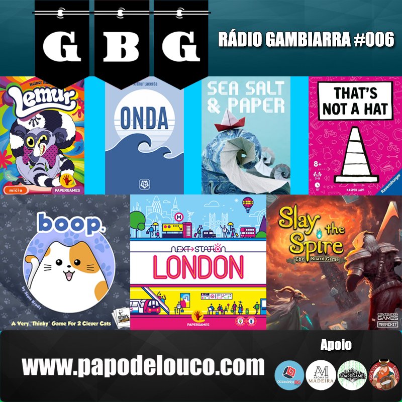 Arquivos Resenhas - Papo de Louco - Gambiarra Board Games