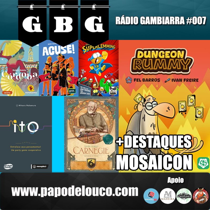 Arquivos Resenhas - Papo de Louco - Gambiarra Board Games