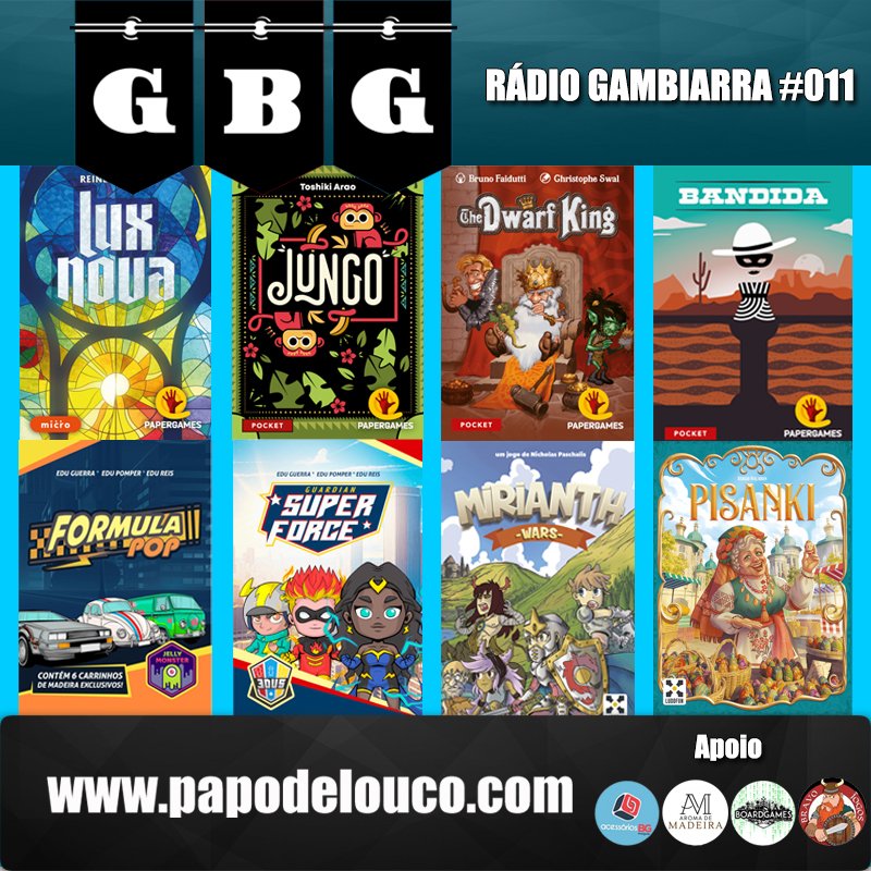 Arquivos Resenhas - Papo de Louco - Gambiarra Board Games