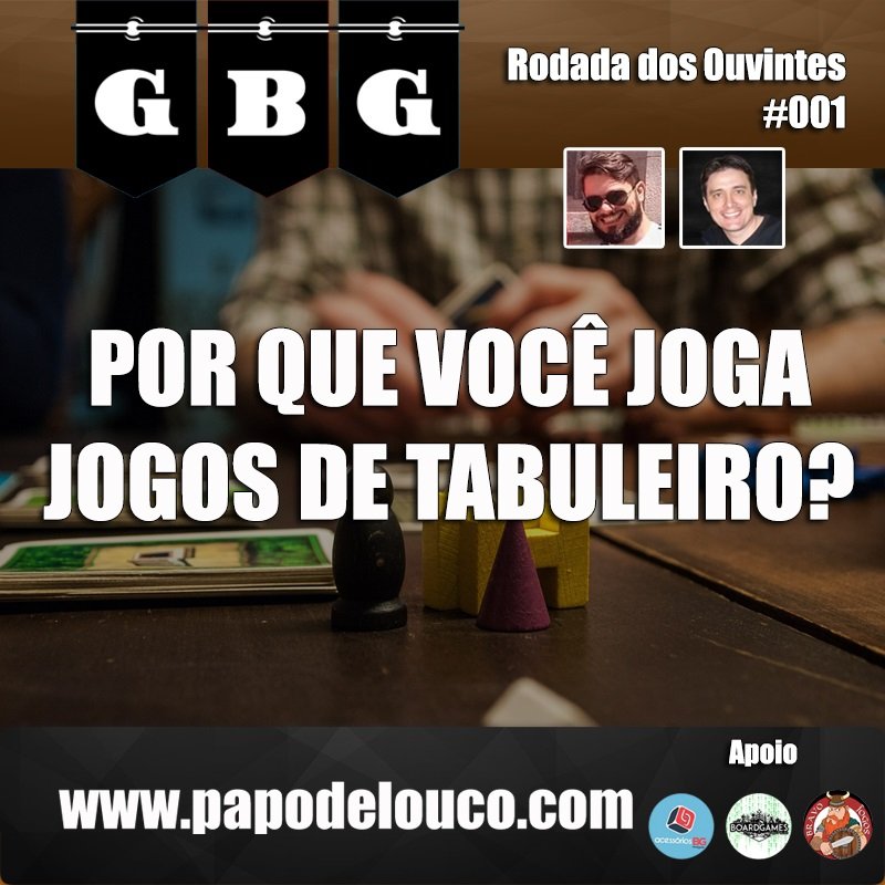 GBG Rodada dos Ouvintes #001 -  Por que você joga jogos de tabuleiro? episode artwork