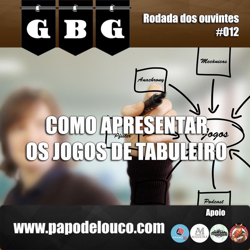 GBG Rodada dos Ouvintes #012 - Como apresentar os jogos de tabuleiro episode artwork
