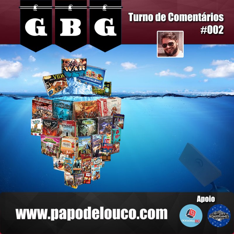 GBG Turno de Comentários #002 - Como apresentar os jogos de tabuleiro modernos para quem não conhece episode artwork