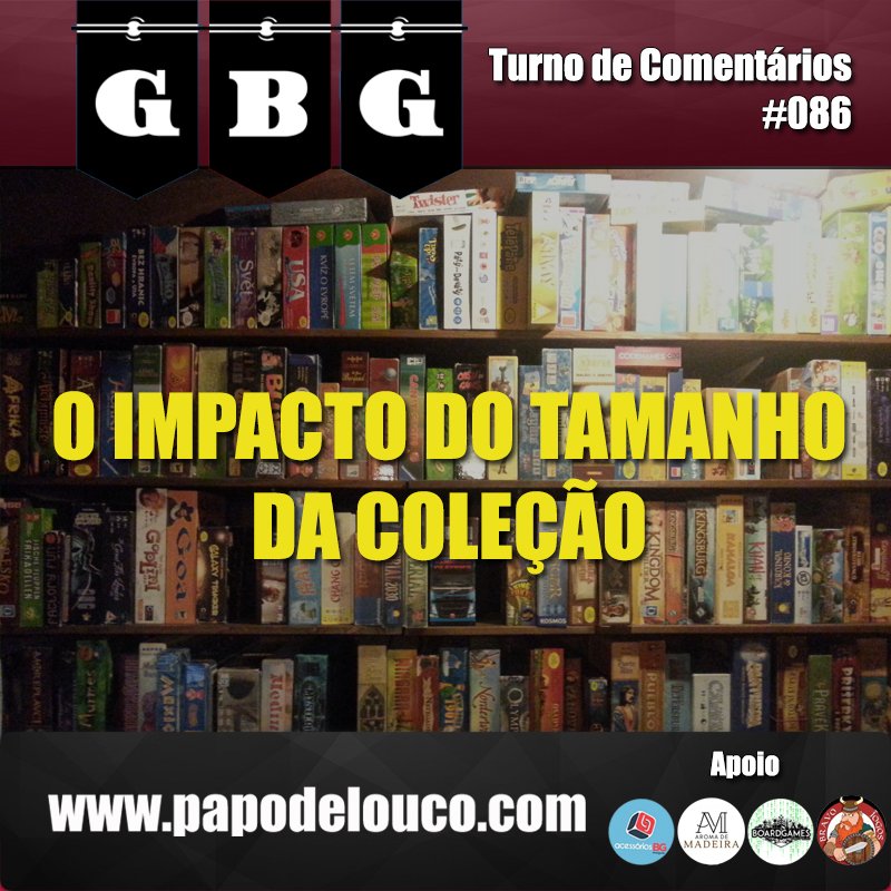 GBG Turno de Comentários #086 - Os impactos do tamanho da coleção episode artwork